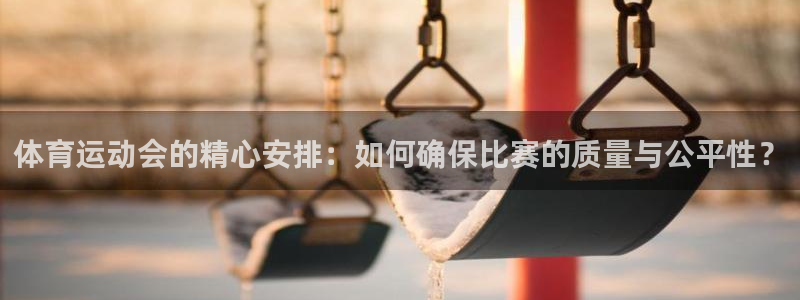 哈哈体育十年：体育运动会的精心安排：如何确保比赛的质量与公平性？